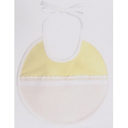 BAVETTA TONDA NIDO D'APE  DIAMETRO 19 CM  CONFEZ. 3 PEZZI